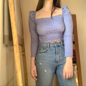 Top shop Powder Blue Top